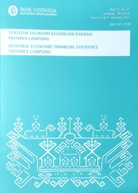 Statistik Ekonomi Keuangan Daerah Provinsi Lampung Vol. 21. No. 01 Januari 2021
