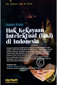 Hukum acara hak kekayaan intelektual (HKI) di Indonesia