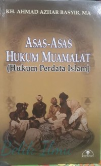 Asas-asas hukum muamalat (hukum perdata islam)