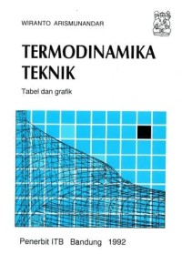 Image of Termodinamika Teknik : tabel dan grafik
