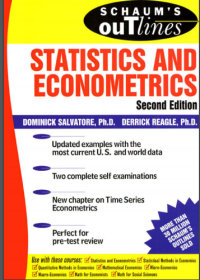 (E-BOOK - SISTEM INFORMASI - TEKNIK INFORMATIKA) Schaum’s Outline Theory and Problems of STATISTICS AND ECONOMETRICS