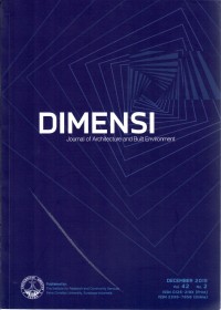 DIMENSI, Journal of Architecture and Built Environment, Vol. 42 No. 2, December 2015