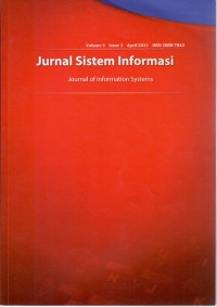 Jurnal Sistem Informasi , Vol.9 No.1, April 2013