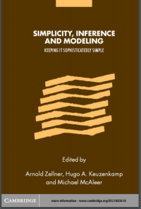 (E-BOOK - SISTEM INFORMASI - TEKNIK INFORMATIKA) Simplicity, Inference and Modelling Keeping it Sophisticatedly Simple