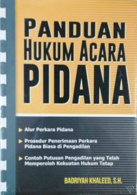 Panduan Hukum Acara Pidana