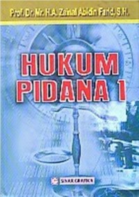 (HUKUM) Hukum Pidana 1