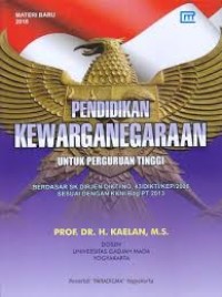 Pendidikan kewarganegaraan : untuk perguruan Tinggi