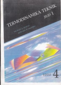 Termodinamika Teknik (Jilid 1, Edisi 4)