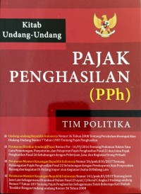 Undang-Undang Pajak Penghasilan (PPh)