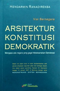 Arsitektur konstitusi demokratik