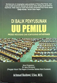 Di Balik Penyusunan UU Pemilu