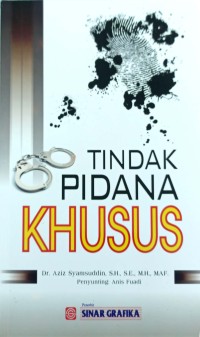 Tindak Pidana Khusus