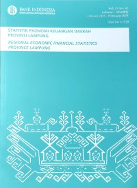 Statistik Ekonomi Keuangan Daerah Provinsi Lampung Vol. 21. No. 02 Februari 2021