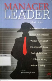 Manager As Leader