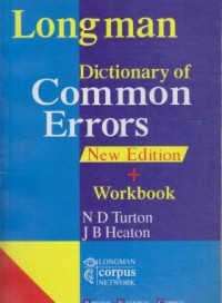 Longman dictionary of Common Errors (New Edition)