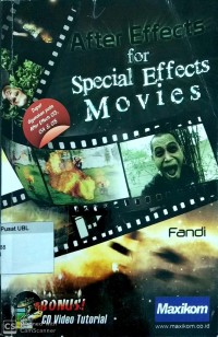 After Effects for special effects movies