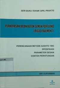 Perkerasan Jalan Beton Semen Portland ( Rigid Pavement )