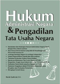 Hukum Administrasi Negara & Peradilan Tata Usaha Negara