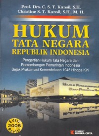 (FISIP) Hukum tata negara republik indonesia