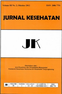 Jurnal Kesehatan, Volume III No. 2, Oktober 2012