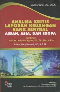 Analisa Kritis Laporan Keuangan Bank Sentral Asean, Asia, dan Eropa