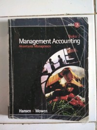 (AKUNTANSI & MANAJEMEN) Management Accounting : Akuntansi Manajemen