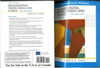 Organizational Theory, Design and Change : text and cases (Fourth Edition)