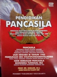 (FISIP) Pendidikan Pancasila, Edisi Reformasi 2016