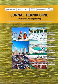 Jurnal Teknik Sipil : Jurnal Teoritis dan Terapan Bidang Rekayasa Sipil Vol. 27 no.3