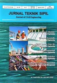 Jurnal Teknik Sipil : Jurnal Teoritis dan Terapan Bidang Rekayasa Sipil Vol. 28 no.2