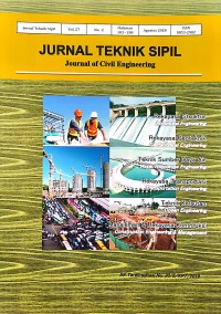 Jurnal Teknik Sipil : Jurnal Teoritis dan Terapan Bidang Rekayasa Sipil Vol. 27 no.2