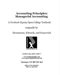 Accounting Principles: Managerial Accounting (Eighth Edition)