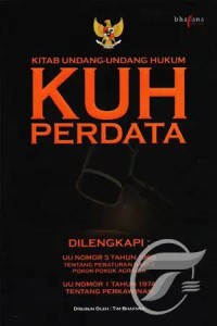 Kitab Undang-undang hukum KUH perdata