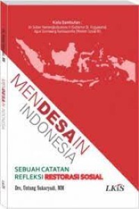 Mendesain Indonesia : sebuah catatan refleksi restorasi sosial