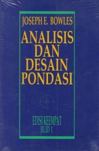 (TEKNIK SIPIL) Analisis dan Desain Pondasi