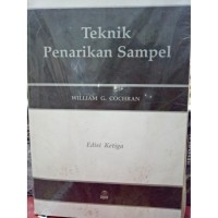 Image of (Teknik Mesin) Teknik penarikan sampel