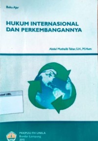 Buku Ajar Hukum Intenasional dan Perkembangannya