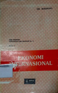 (PASCA) Ekonomi Internasional