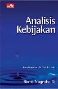 Image of Analisis Kebijakan