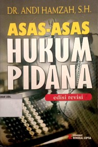 Image of Asas-Asas Hukum Pidana