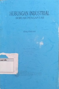 Image of Hubungan Industrial : Sebuah Pengantar