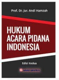 Hukum Acara Pidana Indonesia Edisis Kedua