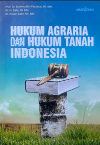 Image of Hukum Agraria dan hukum tanah Indonesia