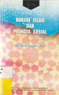Image of Hukum Islam dan Pranata Sosial