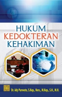 Image of Hukum kedokteran kehakiman