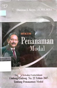 Image of Hukum Penanaman Modal