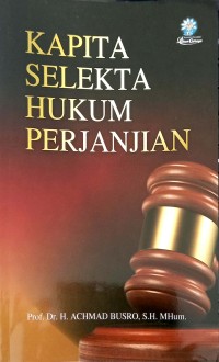 Kapita Selekta Hukum Perjanjian