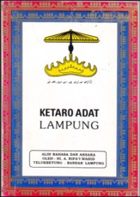 Ketaro Adat Lampung