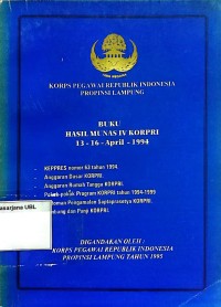 Image of Korps Pegawai Republik Indonesia Propinsi Lampung