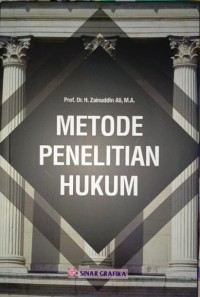 Image of Metode penelitian hukum